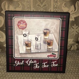 ♣️The Original Fun Workshop Shot Glass Tic Tac Toe